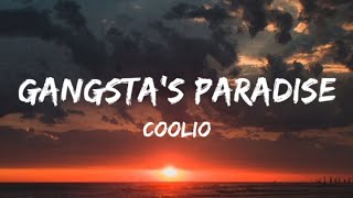 Coolio  Gangstas Paradise Lyrics ft LV [upl. by Demy]