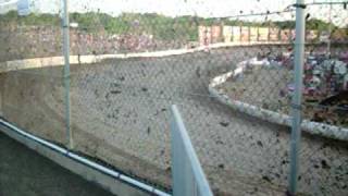 Jason Sides World of Outlaws Qualifying Lap at I55 Raceway [upl. by Pitzer]