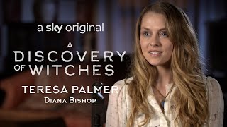 Teresa Palmer  A Discovery Of Witches Interview [upl. by Everett]