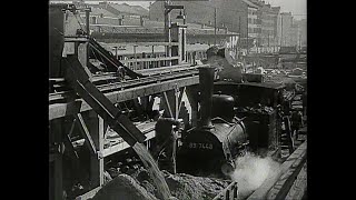 SBahn Berlin Bauarbeiten der NordSüd Verbindung 1934 [upl. by Charles]