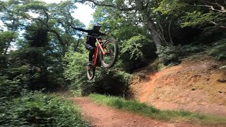 Jack Perkins getting steezy at the local Scadson bike park [upl. by Brendan]