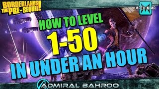 How to Level from 150 in 45 Minutes in Borderlands The PreSequel 1M Cash amp 200 Moonstone [upl. by Melesa367]