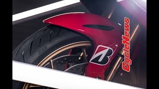 Bridgestone Battlax S22 Track Test  Cycle News [upl. by Anitrebla282]