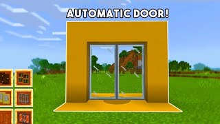 How To MakequotquotMinecraft Fully Automatic Door  in Hindi 😍 [upl. by Gnoht841]