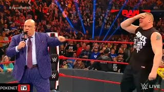 Brock Lesnar and Paul Heyman  R Truth interrupts [upl. by Slerahc]