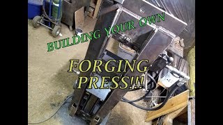 BUILD YOUR OWN FORGING PRESS What Did I Learn [upl. by Funch447]