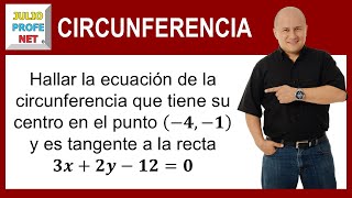 Ejercicio 4 de Circunferencia [upl. by Yxel]