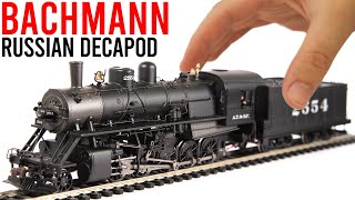 Bachmann USA  Spectrum Russian Decapod  Unboxing amp Review [upl. by Akierdna]