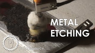 Metal Etching  How to [upl. by Oralee]