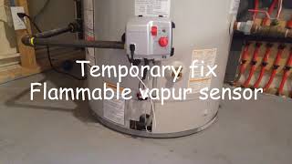 Flammable Vapor Sensor Temporary Fix [upl. by Leahcin]