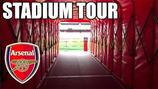 ARSENAL EMIRATES STADIUM TOUR ARSENAL FC [upl. by Eanyl]