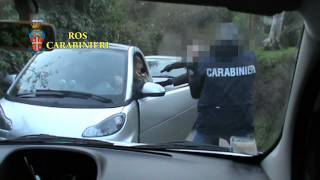 La cattura di Massimo Carminati Video Carabinieri  Ros [upl. by Casady]