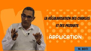 La régularisation des charges et des produits Application [upl. by Zeena]