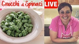 Benedetta Live  Gnocchi di Spinaci [upl. by Ndnarb636]