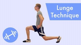 How to do the perfect LUNGE technique and common mistakes [upl. by Danialah465]