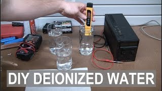 DIY Deionized Water  ElementalMaker [upl. by Frey]