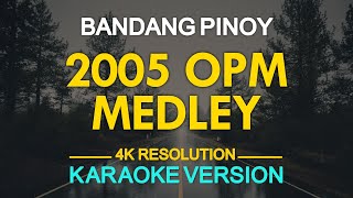 KARAOKE 2005 OPM Medley Cueshe Hale Orange and Lemons and More [upl. by Norina]