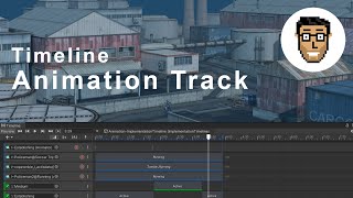 Animation Track  Getting Started with Timeline Unity [upl. by Airdnalahs543]