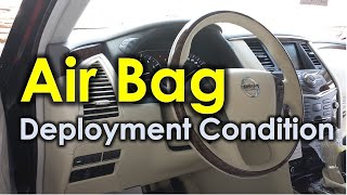 Airbag Deployment operation  All About Auto [upl. by Nace]