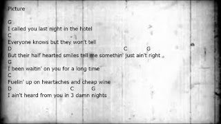 Picture  GuitarChordsLyrics [upl. by Jordanna]