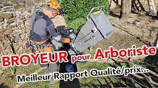 Broyeur COMPACT pour Arboriste Élagueur  Test Jansen GTS 2000 Pro [upl. by Frederich373]