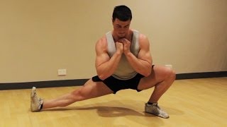 How to Cossack Squat Mobility Exercise Tutorial amp Progressions [upl. by Alcina]