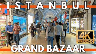 ISTANBUL GRAND BAZAAR IN 4K [upl. by Ruscio]