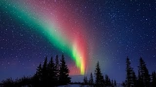 Aurora Borealis Time Lapse Movie [upl. by Ahseiyn346]