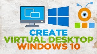 How to Create a Virtual Desktop in Windows 10 [upl. by Bevvy849]