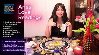 🔥 ARIES Love Reading 💕  Tarot Angelic Cards Runes amp Clairvoyant Message [upl. by Hepsiba]