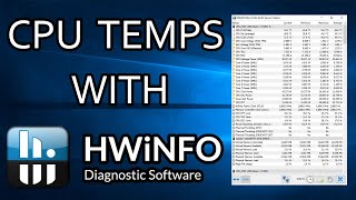 How to check CPU temperatures  HWiNFO [upl. by Knowles]