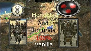 How To Unlock Mongols and Timurids Medieval 2 Total War  100 Vanilla 2017 amp 2018 [upl. by Trotter]