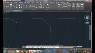 AutoCAD I 1108 Chamfer Command Setting the Chamfer Angle [upl. by Baer495]