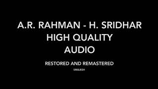 Ayudha Ezhuthu Yaakai Thiri  High Quality Audio  AR Rahman [upl. by Nyladnewg]