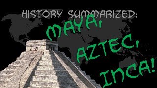 History Summarized The Maya Aztec and Inca [upl. by Lindo]