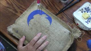 How to Needle Felt Song Birds Part 1 by Sarafina Fiber Art [upl. by Yaf]