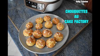 CHOUQUETTES AU CAKE FACTORY  SALLY CUISINE Épisode 114 [upl. by Rehpretsirhc523]