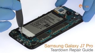 Samsung Galaxy J7 Pro Teardown Repair Guide  Fixezcom [upl. by Haldes515]