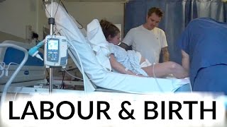 LIVE LABOUR AND BIRTH STORY WITH EPIDURAL [upl. by Refinnej146]