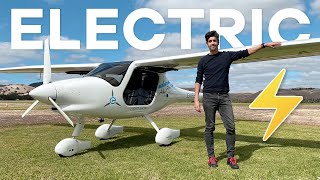 The TESLA of Aviation Flying an ELECTRIC PLANE [upl. by Happy]