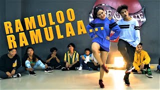 Ramuloo Ramulaa AlaVaikunthapurramuloo Dance Choreography Rahul Shah Allu Arjun [upl. by Akimrej]