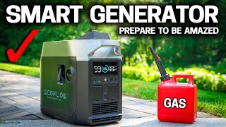 ECOFLOW SMART HYBRID GAS GENERATOR [upl. by Anual]