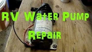 RV Water Pump Repair [upl. by Alicsirp]