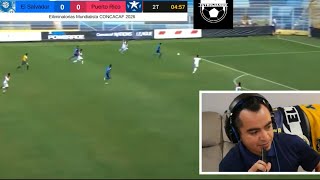 EL SALVADOR VS PUERTO RICO EN VIVO Eliminatoria Mundialista 2026 [upl. by Ynaffad]