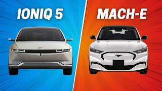 2024 Ford Mustang MachE vs 2024 Hyundai Ioniq 5 [upl. by Naujet]