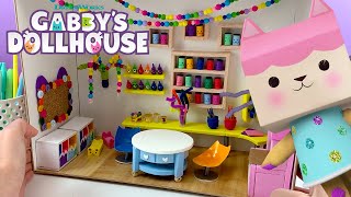 Building Baby Boxs Craft Room  GABBYS DOLLHOUSE [upl. by Cote]