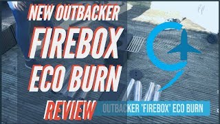 Outbacker Firebox Eco Burn Portable Tent Stove Review [upl. by Hayikaz133]