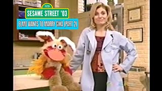 Sesame Street 03 Elmo Wants To Marry Gina Part 2 [upl. by Assirec]