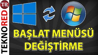 Windows 10 Başlat Menüsü Nasıl Değiştirilir [upl. by Pantheas926]