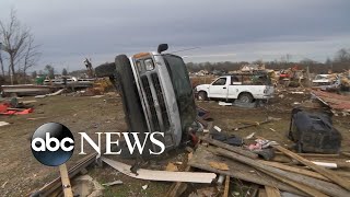 At least 25 killed 3 missing after Tennessee tornado l ABC News [upl. by Georges]